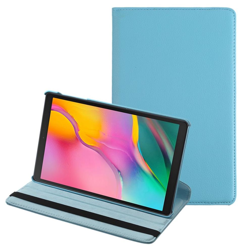 Roterbart fodral för Galaxy Tab A 10.1 (2019) Ljusblå