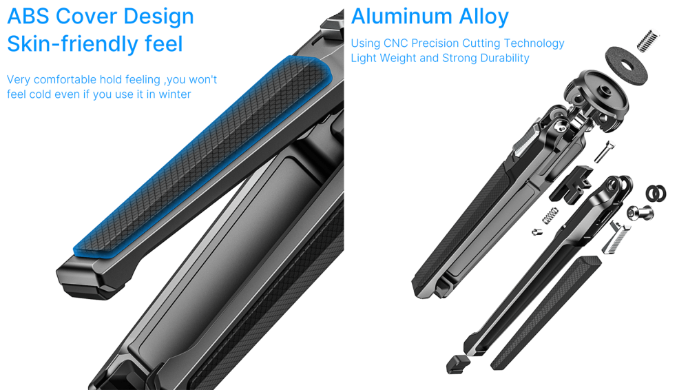 Ulanzi MT-37 Ministativ av aluminium 14.6cm
