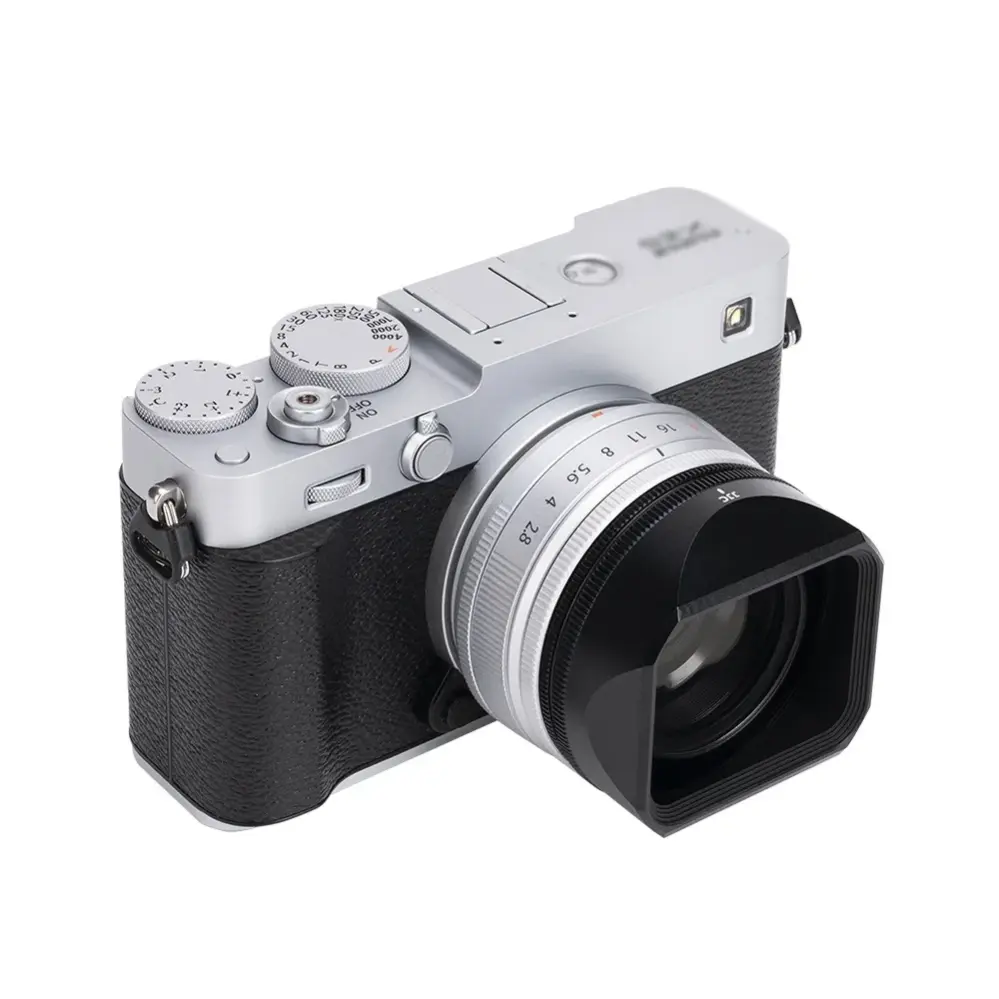  JJC Motljusskydd för Fujifilm Fujinon XF 23mm f/2.8 R WR & XF 27mm f/2.8 från Kamda – snabb leverans och trygg e-handel