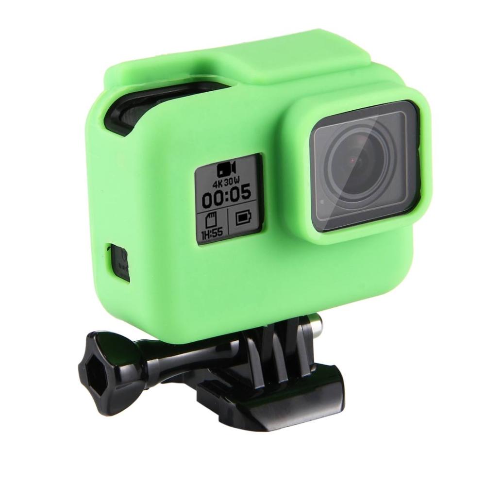 Puluz Silikonskydd med linsskydd för GoPro Hero(2018) 5/6/7 Black
