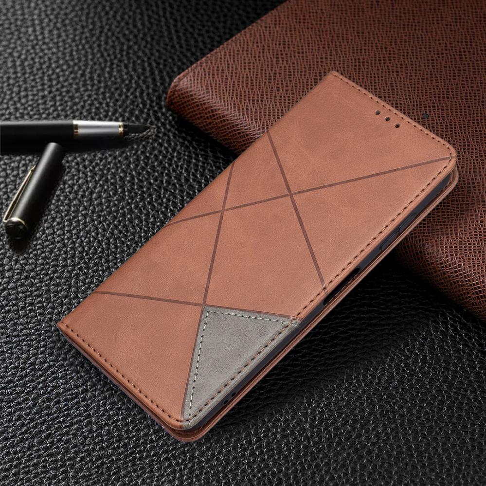 Plånboksfodral för Nokia G20/G10 Brun & Grå mönster