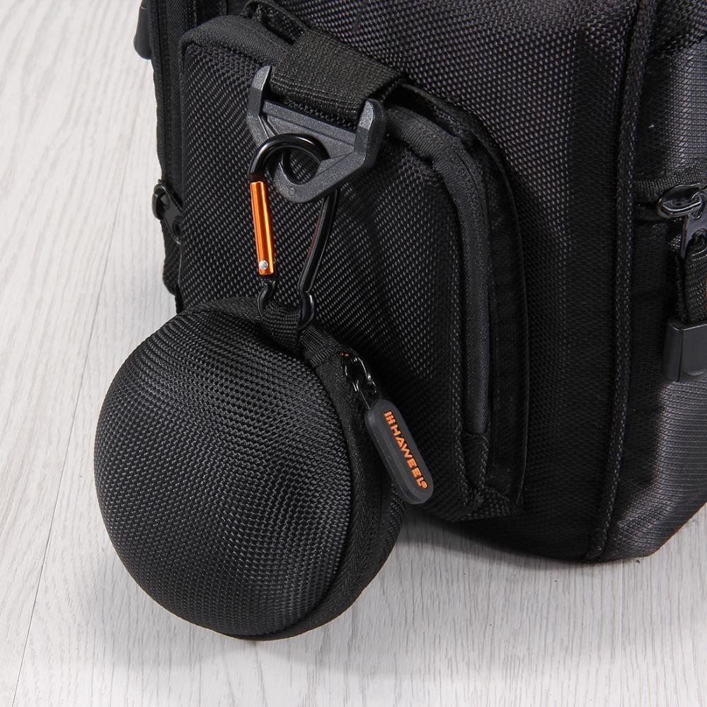 Förvaringsväska med karbinhake för In-Ear hörlurar - Haweel