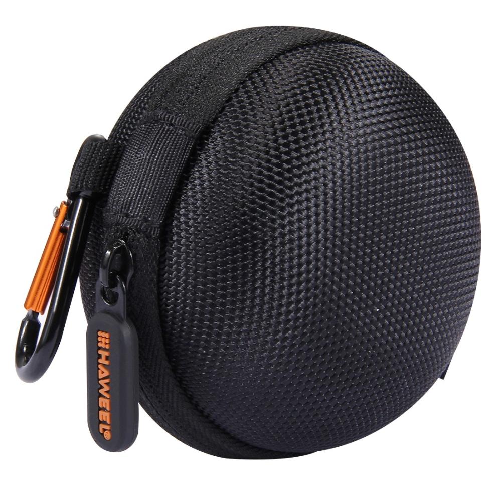 Förvaringsväska med karbinhake för In-Ear hörlurar - Haweel