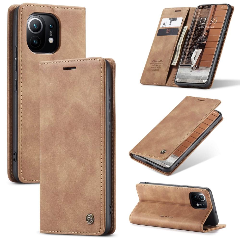 CaseMe Plånboksfodral med kortplats för Xiaomi Mi 11