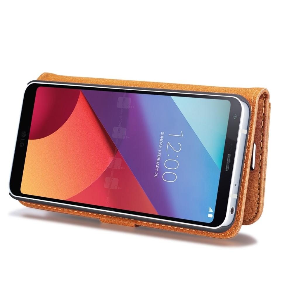 Plånboksfodral med magnetskal för LG G6 - DG.MING