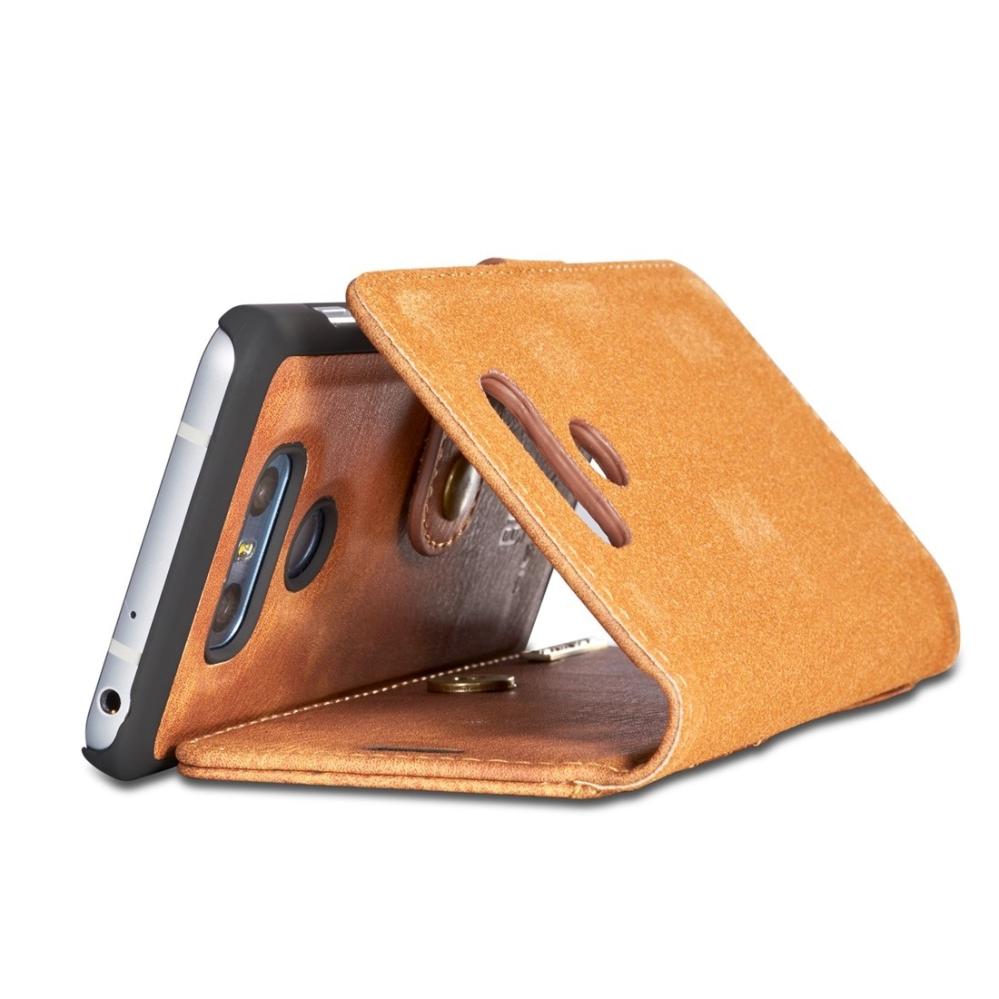 Plånboksfodral med magnetskal för LG G6 - DG.MING