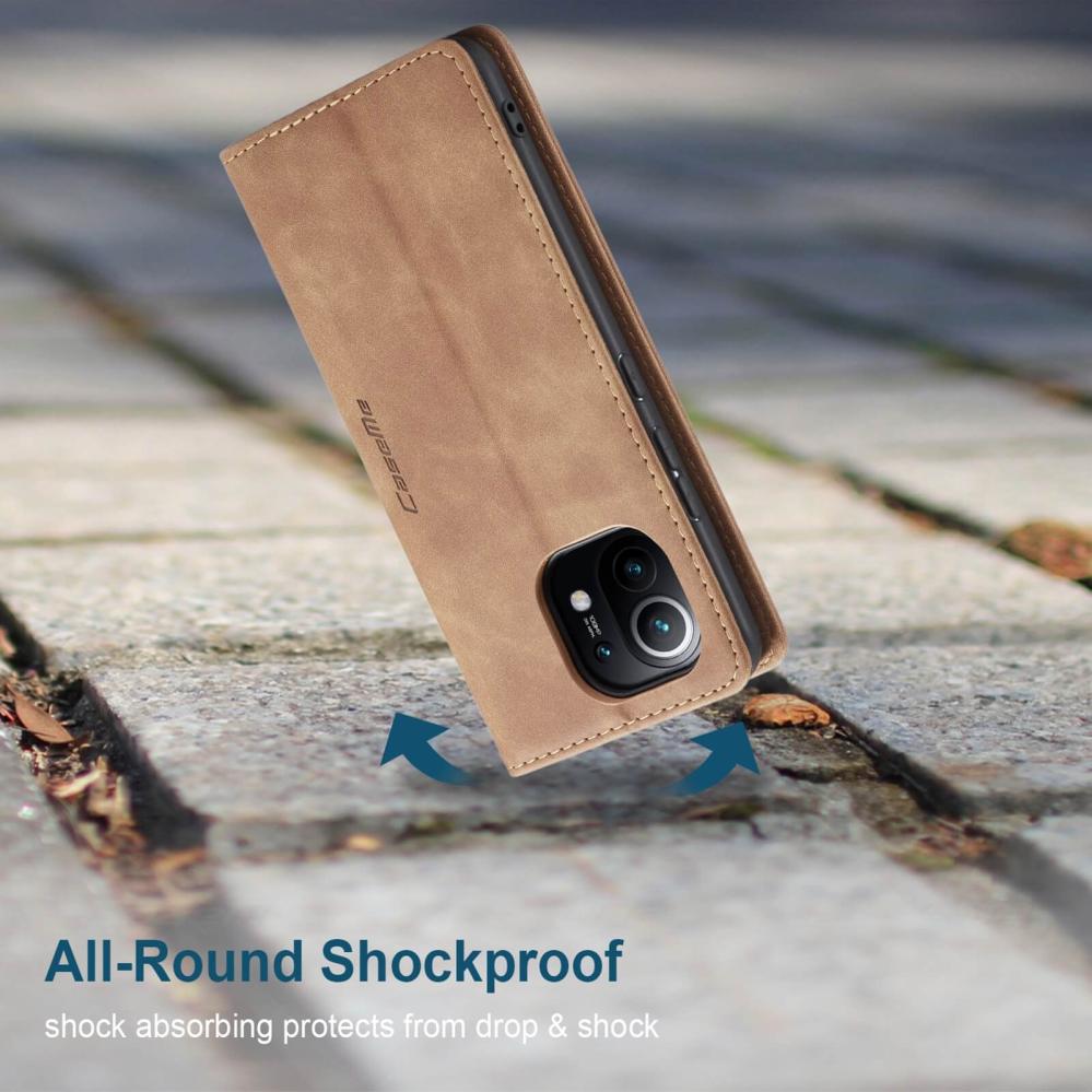 CaseMe Plånboksfodral med kortplats för Xiaomi Mi 11