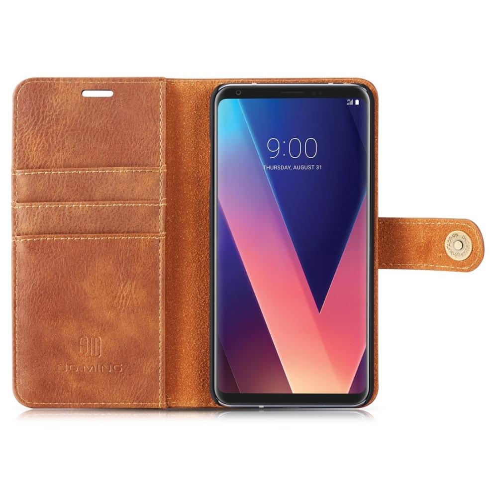 Plånboksfodral med magnetskal för LG V30 - DG.MING