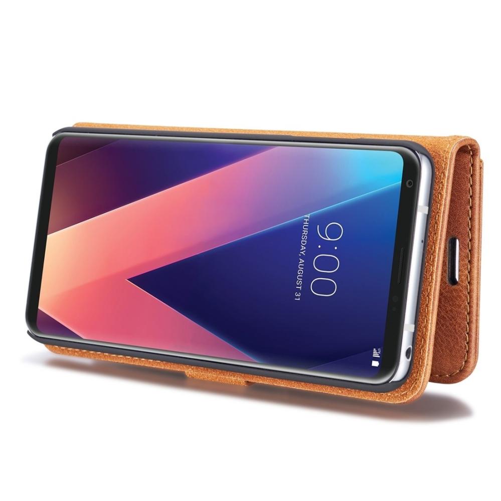 Plånboksfodral med magnetskal för LG V30 - DG.MING