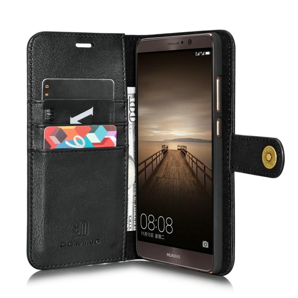  Plånboksfodral med magnetskal för Huawei Mate 9 - DG.MING