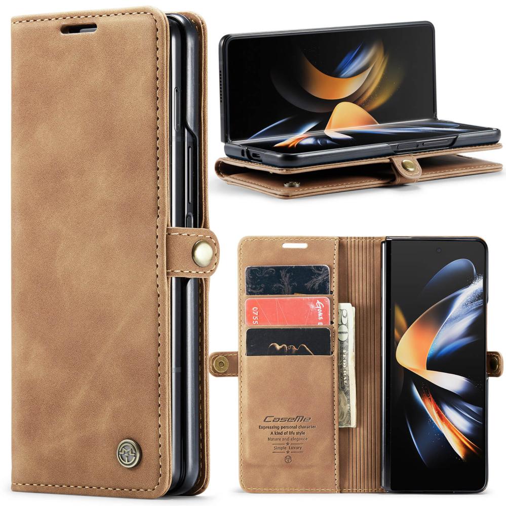 CaseMe Plånboksfodral med kortplats för Samsung Galaxy Z FOLD 4