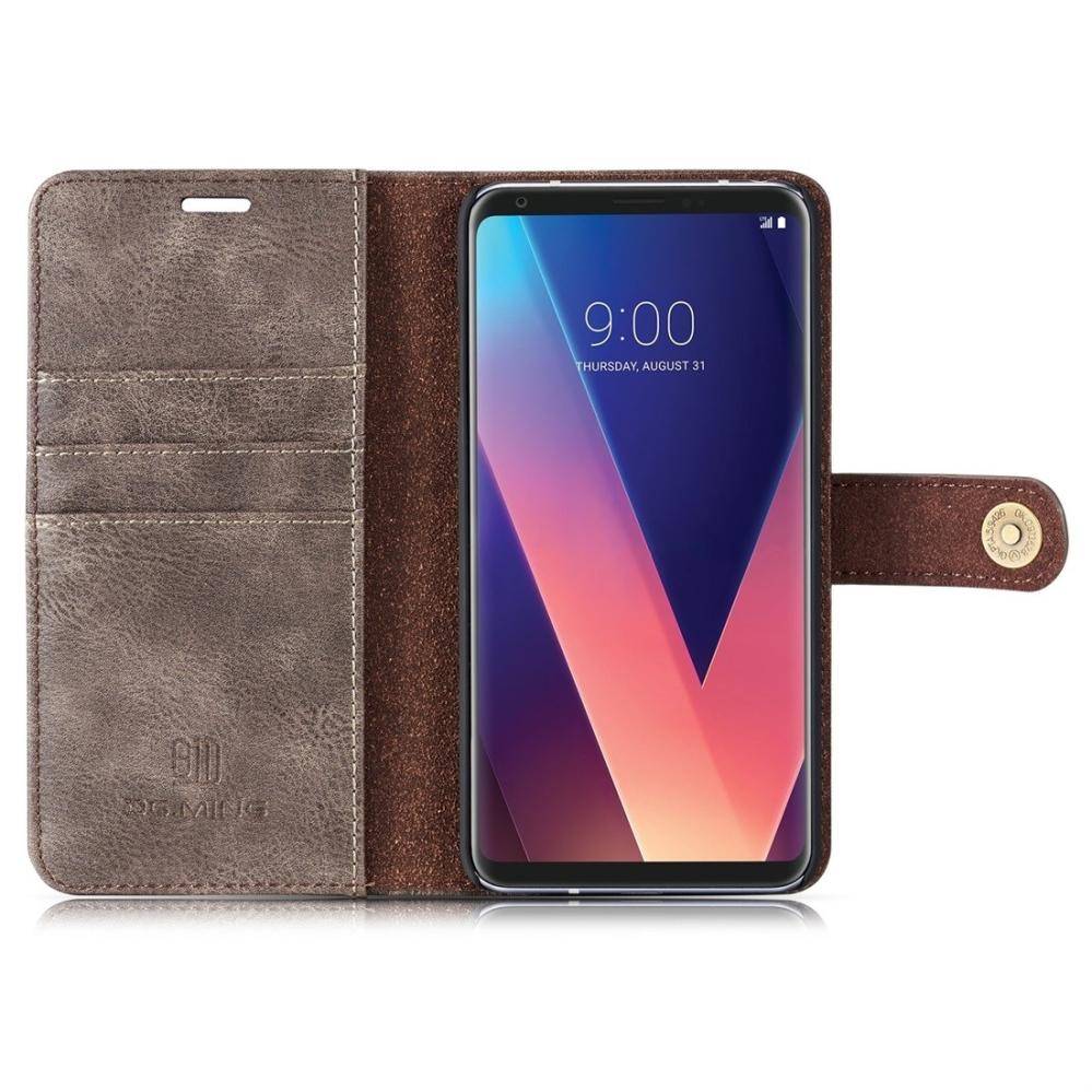 Plånboksfodral med magnetskal för LG V30 - DG.MING