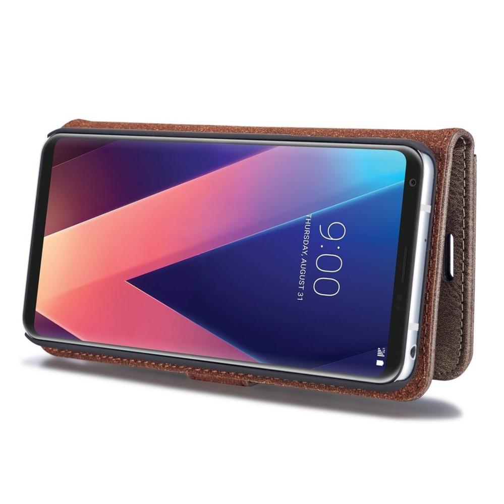 Plånboksfodral med magnetskal för LG V30 - DG.MING
