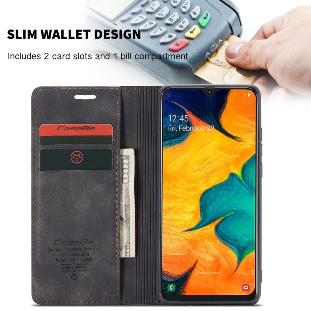 CaseMe Plånboksfodral med kortplats för Galaxy A40