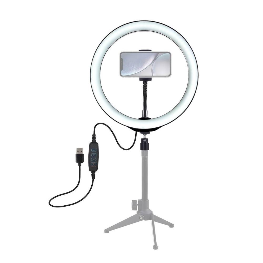 Puluz Selfie-ring 10.2 tum för videoblogg