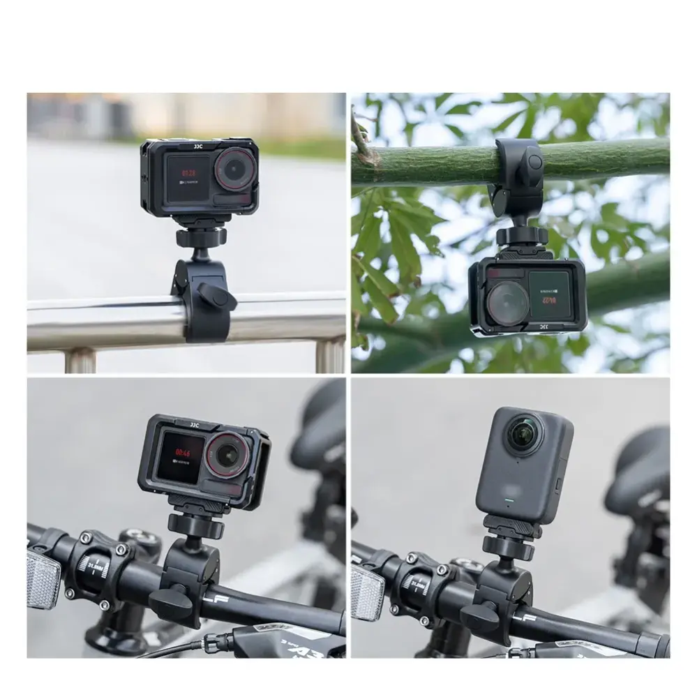  JJC HM-OA5 Magnetiskt snabbfäste med klämma för DJI Osmo 360/Osmo Action 5 Pro från Kamda – snabb leverans och trygg e-handel