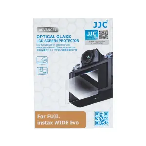  JJC Skärmskydd för Fujifilm instax WIDE Evo optiskt glas 9H