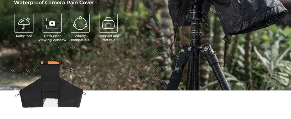  K&F Concept BR01 Regnskydd för systemkamera från Kamda – snabb leverans och trygg e-handel