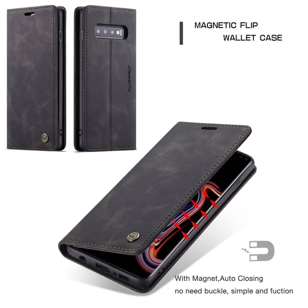 CaseMe Plånboksfodral med kortplats för Galaxy S10 Plus