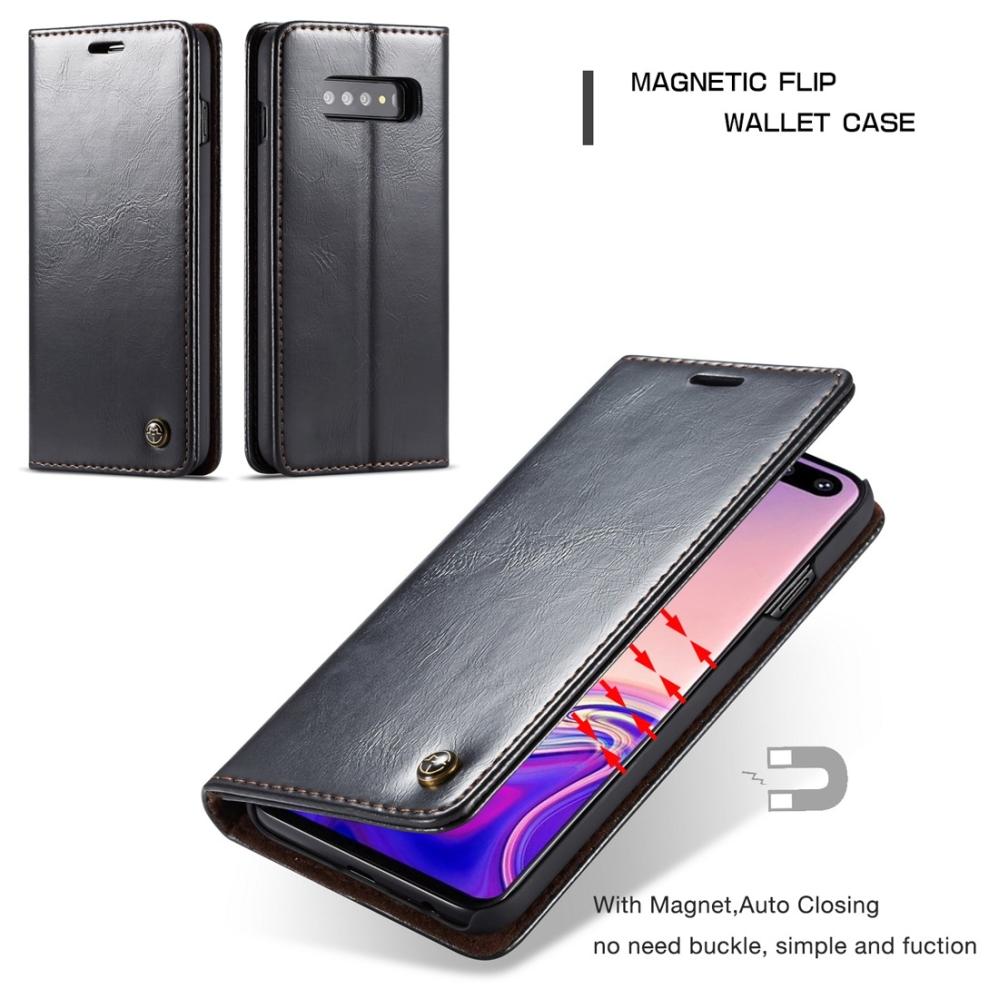 CaseMe Plånboksfodral med kortplats för Galaxy S10 Plus