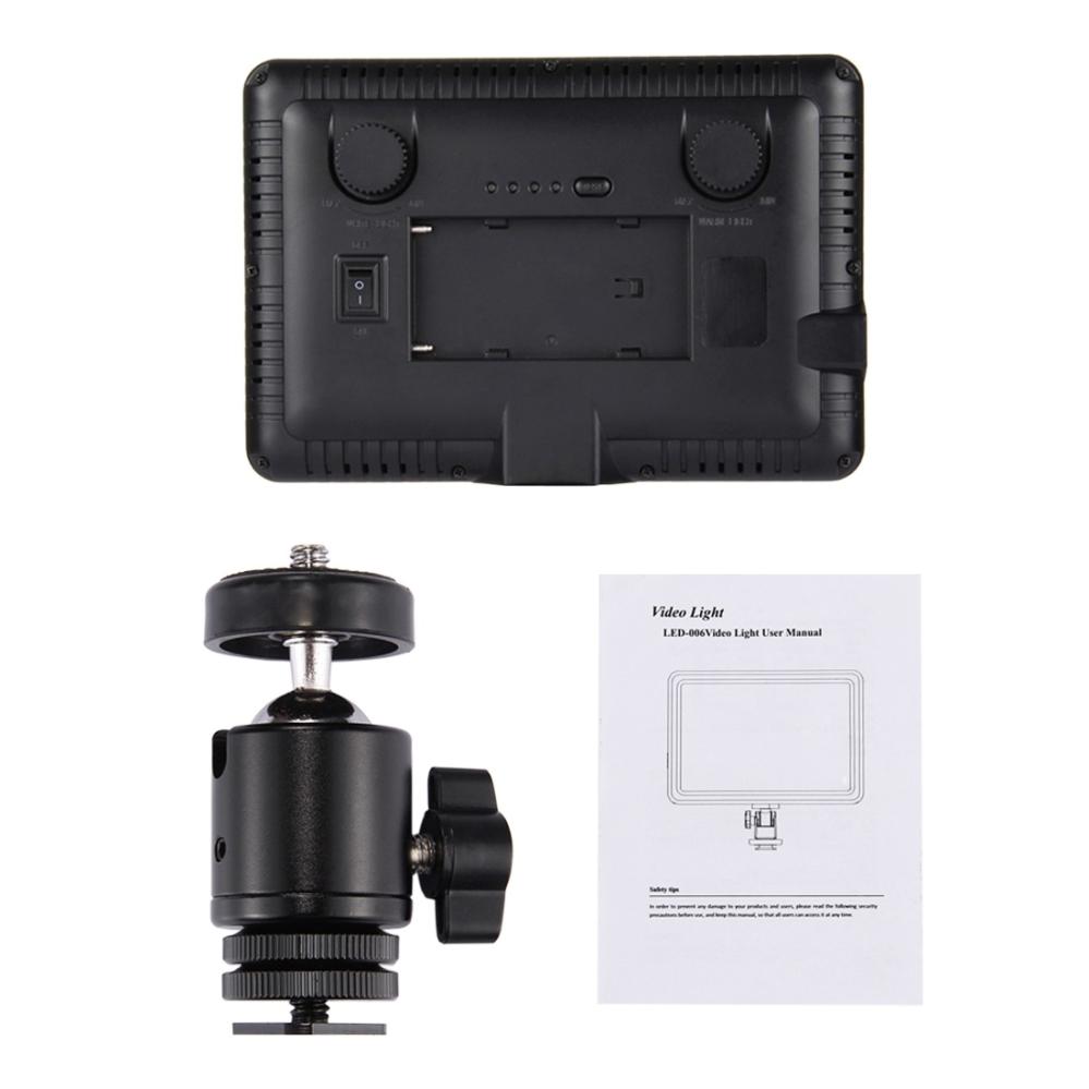 Puluz Videolampa med 104st lysdioder 17.5x12.5cm