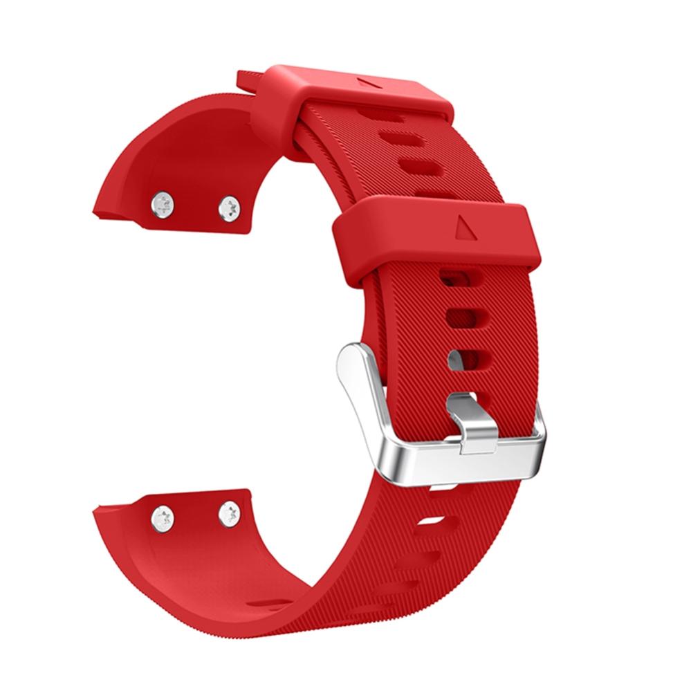 Armband för Garmin Forerunner 30/35 Röd silikon
