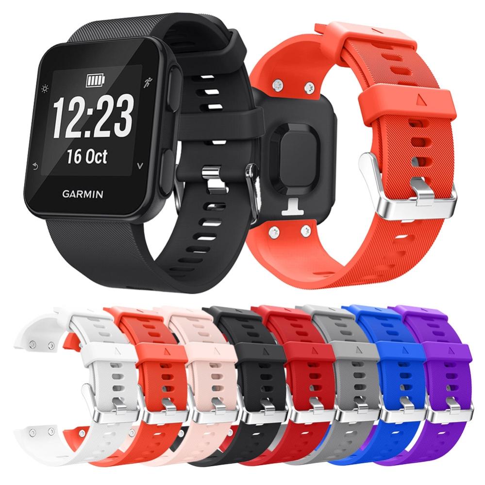 Armband för Garmin Forerunner 30/35 Röd silikon