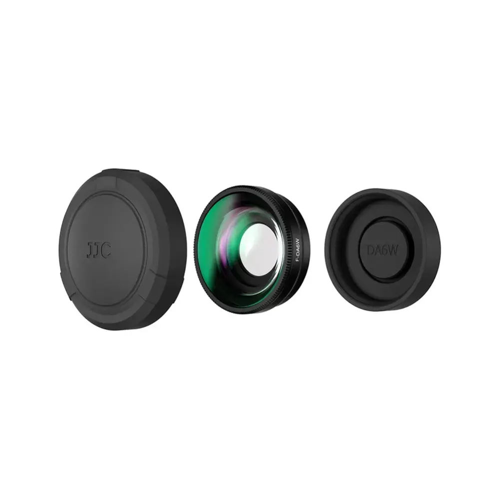  JJC F-DA6W vidvinkellins 182° för DJI Osmo Action 6 från Kamda – snabb leverans och trygg e-handel