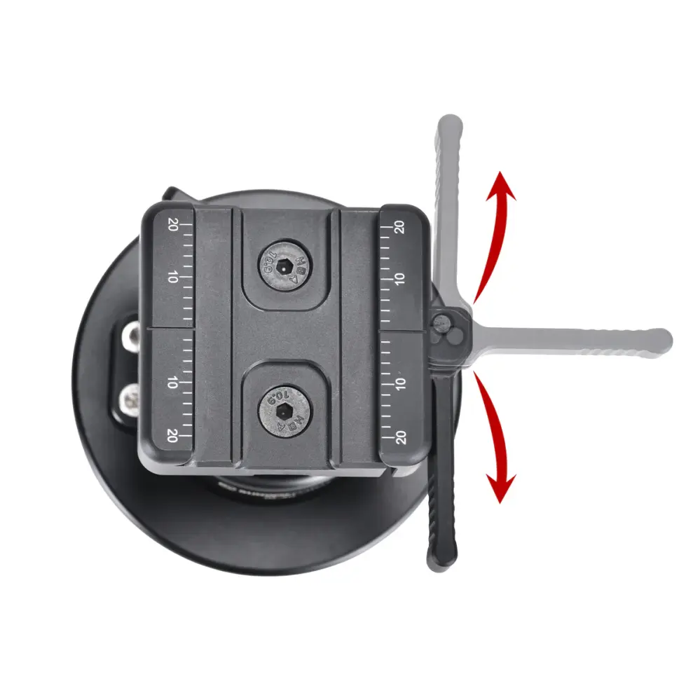  Sunwayfoto SAC-50L 50 mm snabbfäste med spaklås för Arca-Swiss & A.R.M.S 17S från Kamda – snabb leverans och trygg e-handel