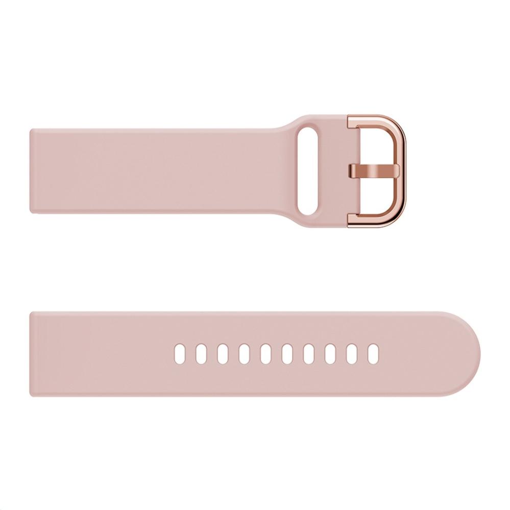Armband för Galaxy Watch Active 20mm Rosa silikon