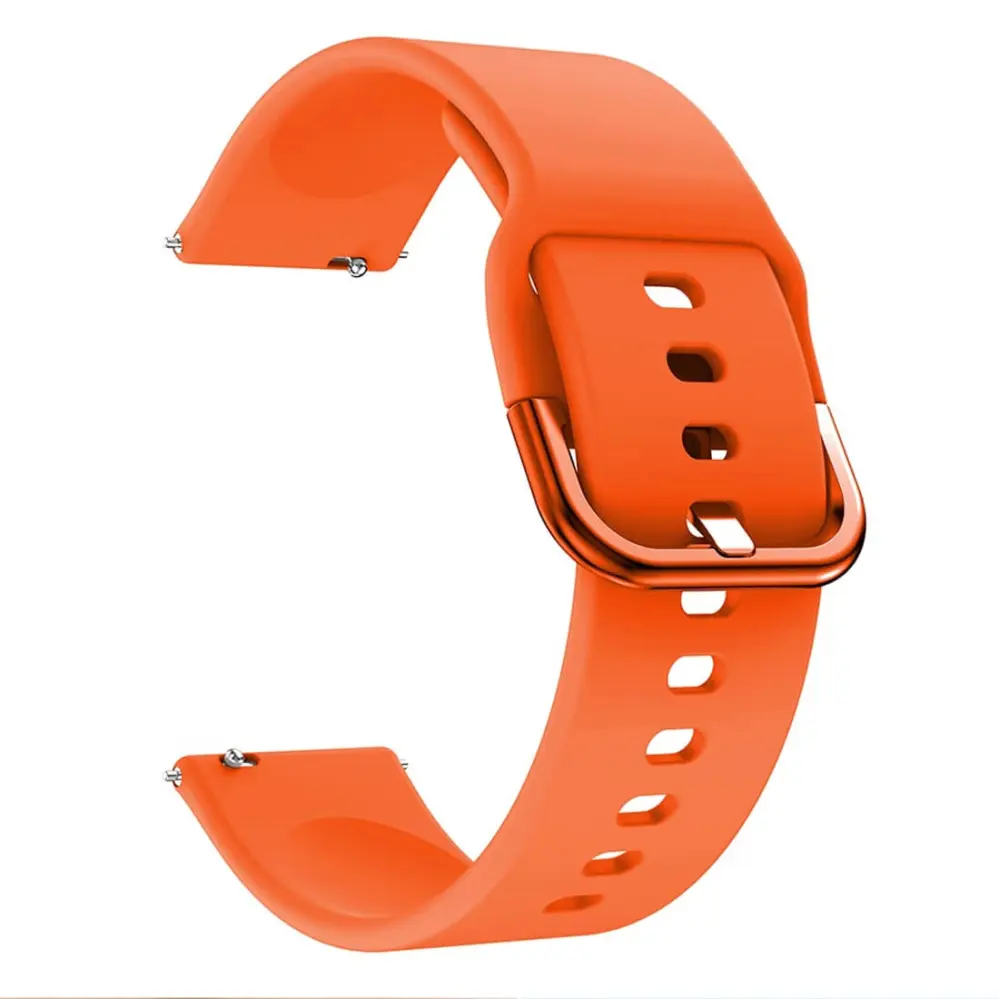  Armband för Galaxy Watch Active 20mm Orange silikon