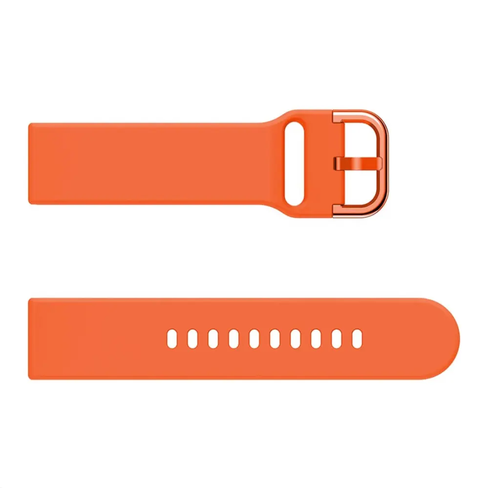  Armband för Galaxy Watch Active 20mm Orange silikon