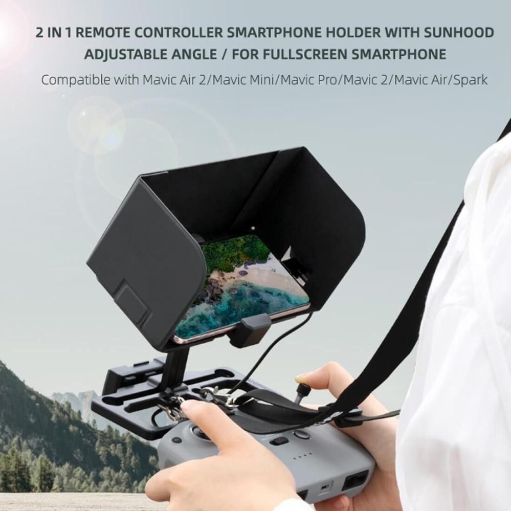  Sunnylife Solskydd & mobilhållare för DJI fjärrkontroll från Kamda – snabb leverans och trygg e-handel