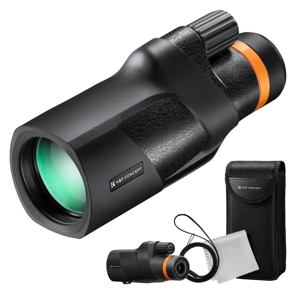 K&F Concept 12x50 Monokikare BAK4 IP68 med Arca dovetail-spår