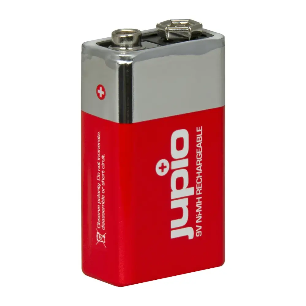  Jupio uppladdningsbart 9V-batteri 250mAh Ni-MH från Kamda – snabb leverans och trygg e-handel
