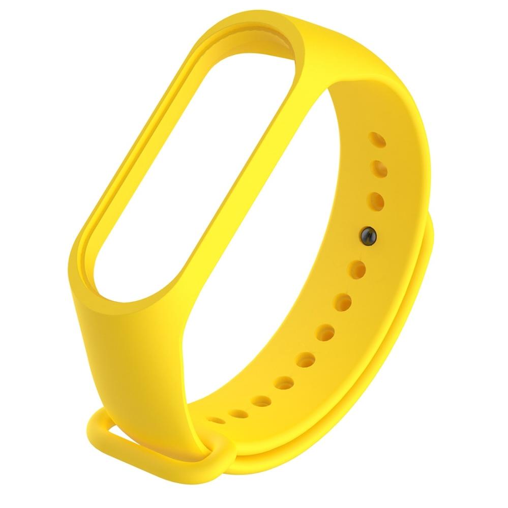 Armband för Xiaomi Mi Band 3 Gul silikon