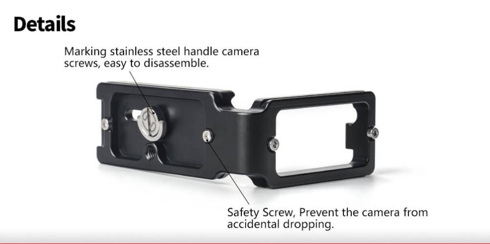 Sunwayfoto L-Bracket för Sony A7RIII Sony A9
