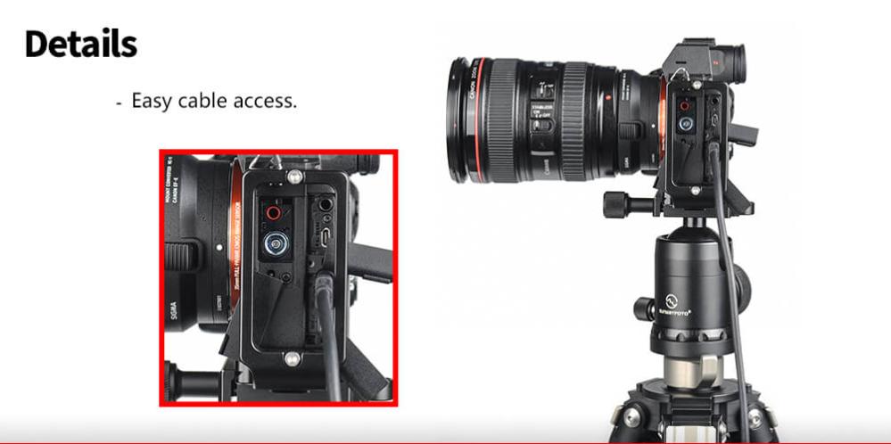 Sunwayfoto L-Bracket för Sony A7RIII Sony A9