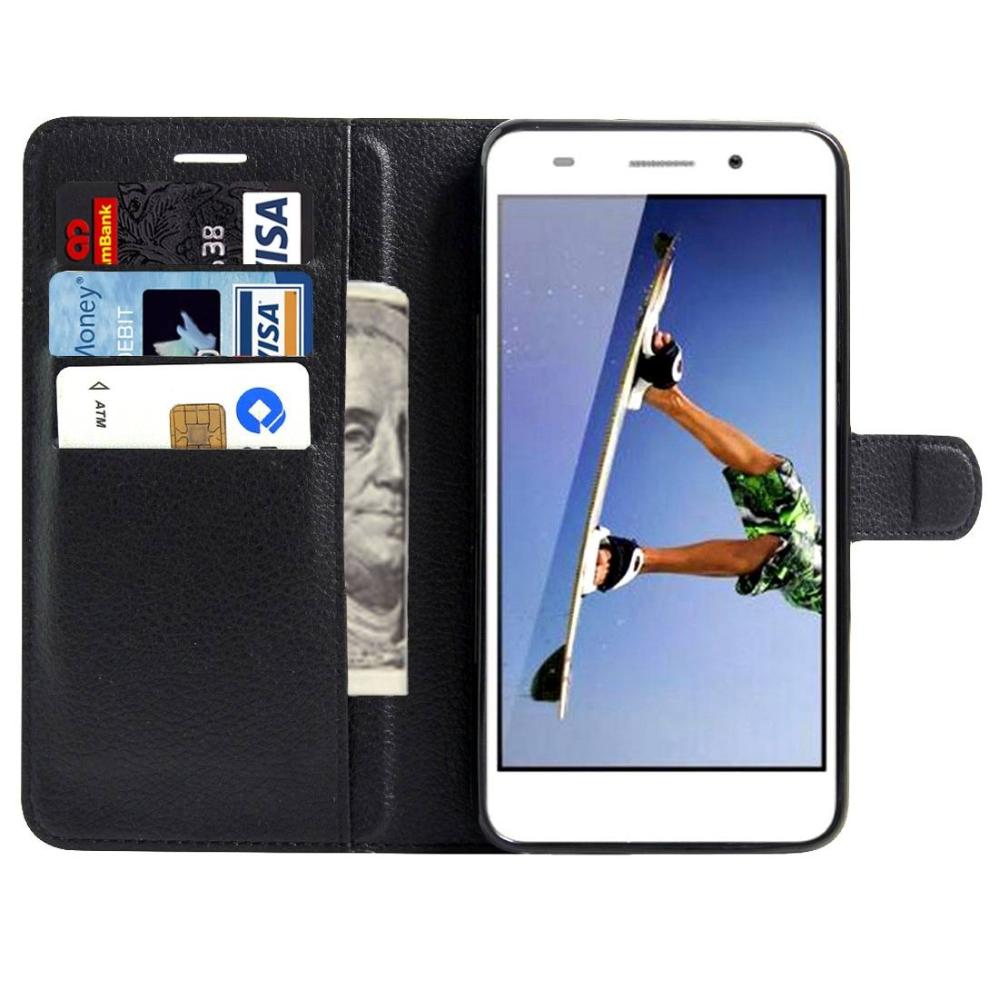 Plånboksfodral för Huawei Honor 5A / Y6 II PU-läder