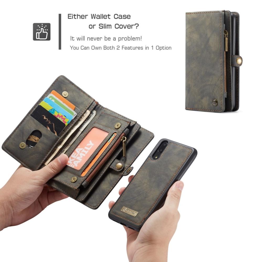 CaseMe Plånboksfodral med magnetskal för Huawei P20