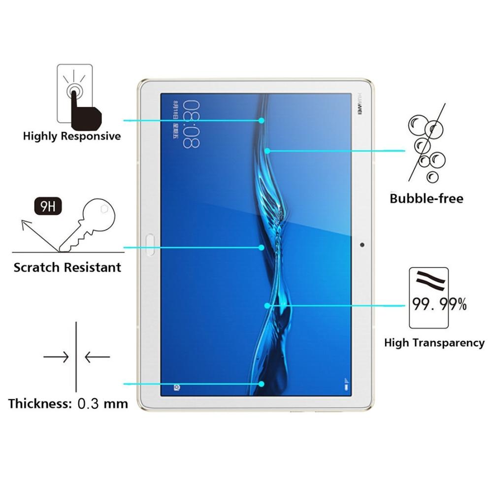 Skärmskydd för Huawei Tab M3 Lite 10.1 av härdat glas