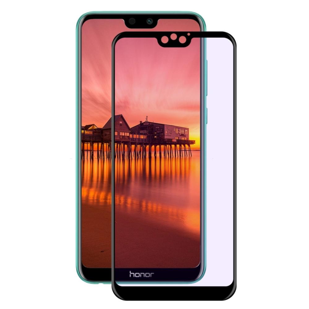 Displayskydd med svart ram för Huawei Honor 9i av härdat glas