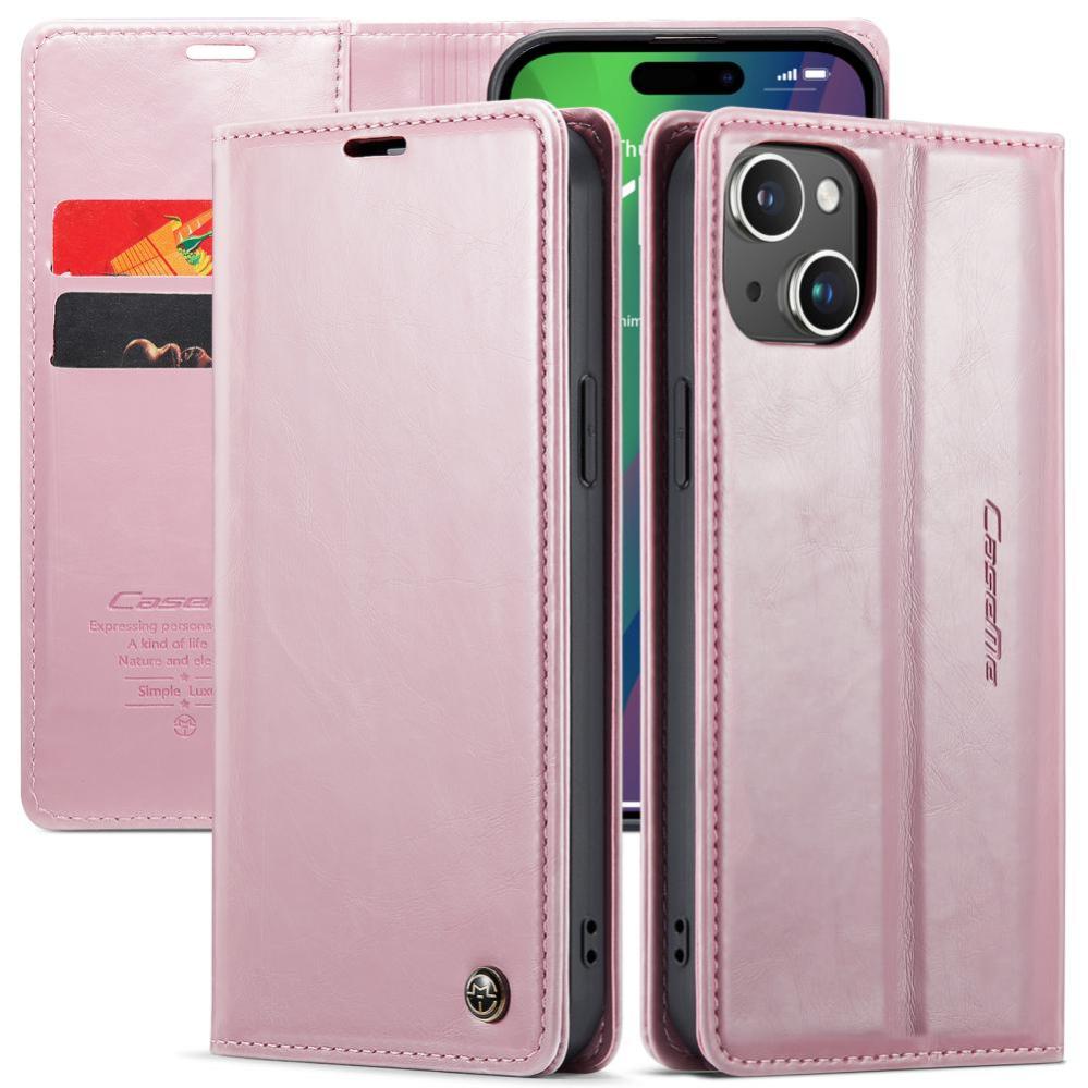 CaseMe Plånboksfodral med kortplats för iPhone 15 Plus