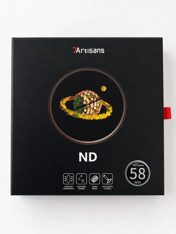  7Artisans 58 mm ND64-filter från Kamda – snabb leverans och trygg e-handel