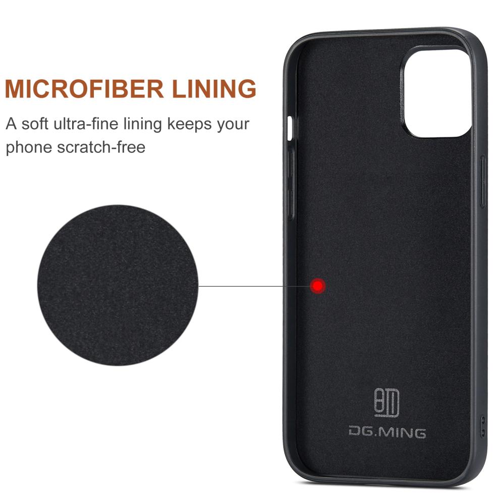 DG.MING 2 i 1 Vikbar plånbok & magnetiskt skal för iPhone 13 Pro