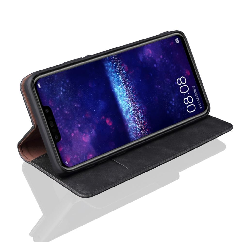 Plånboksfodral för Huawei P Smart Plus - Svart mönster