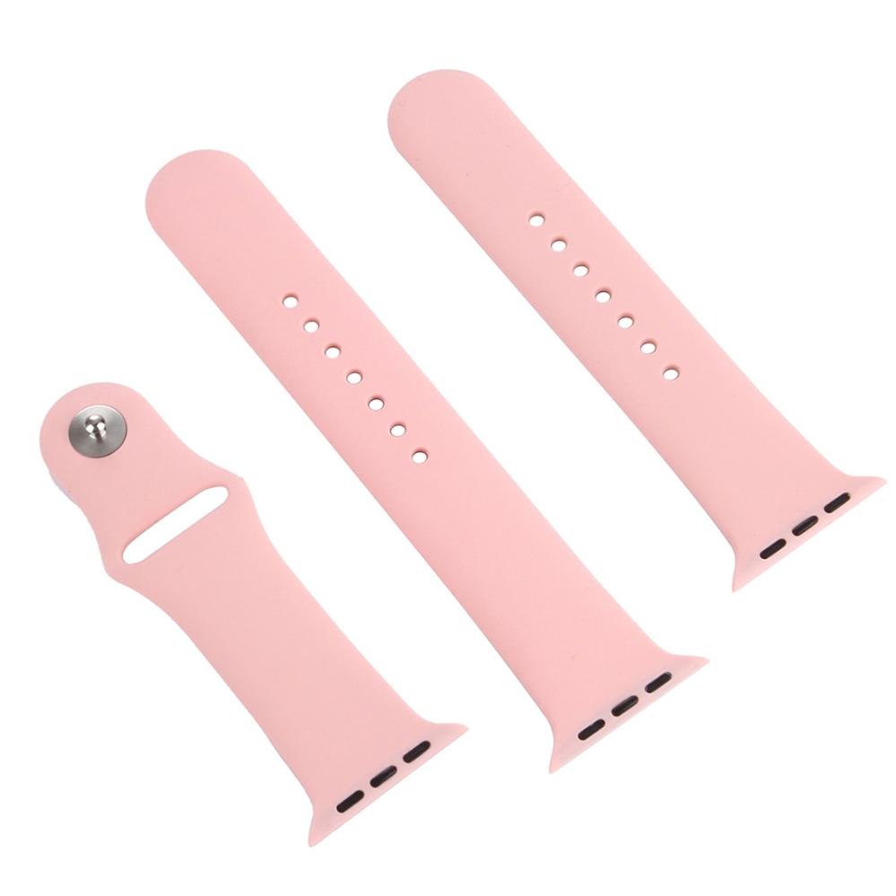 Armband för Apple Watch 38/40/41mm silikon Rosa