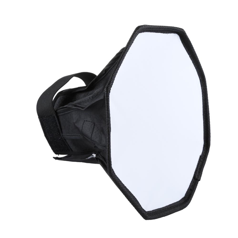 Puluz 20cm Vikbar octangle softbox för Speedlight