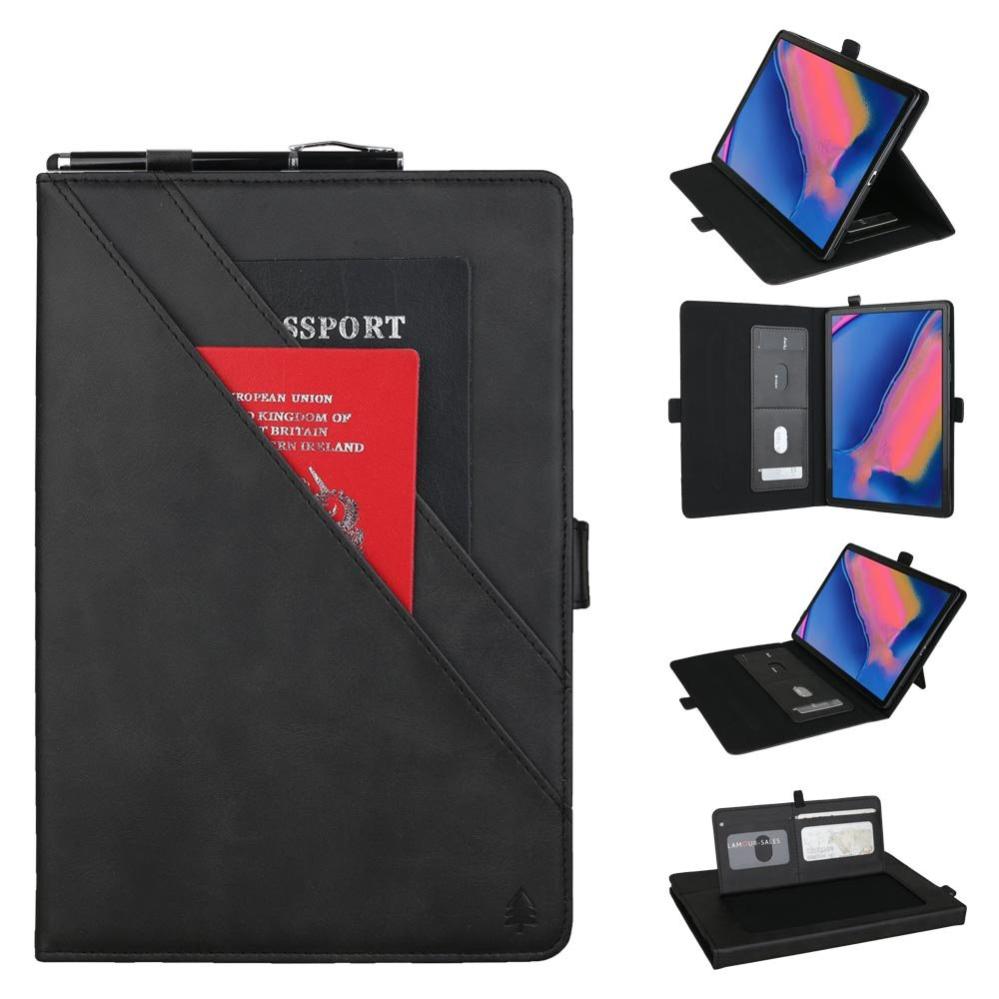 Fodral för Galaxy Tab A 8.0 (2019) P200 / P205 med extrafack & pennhållare