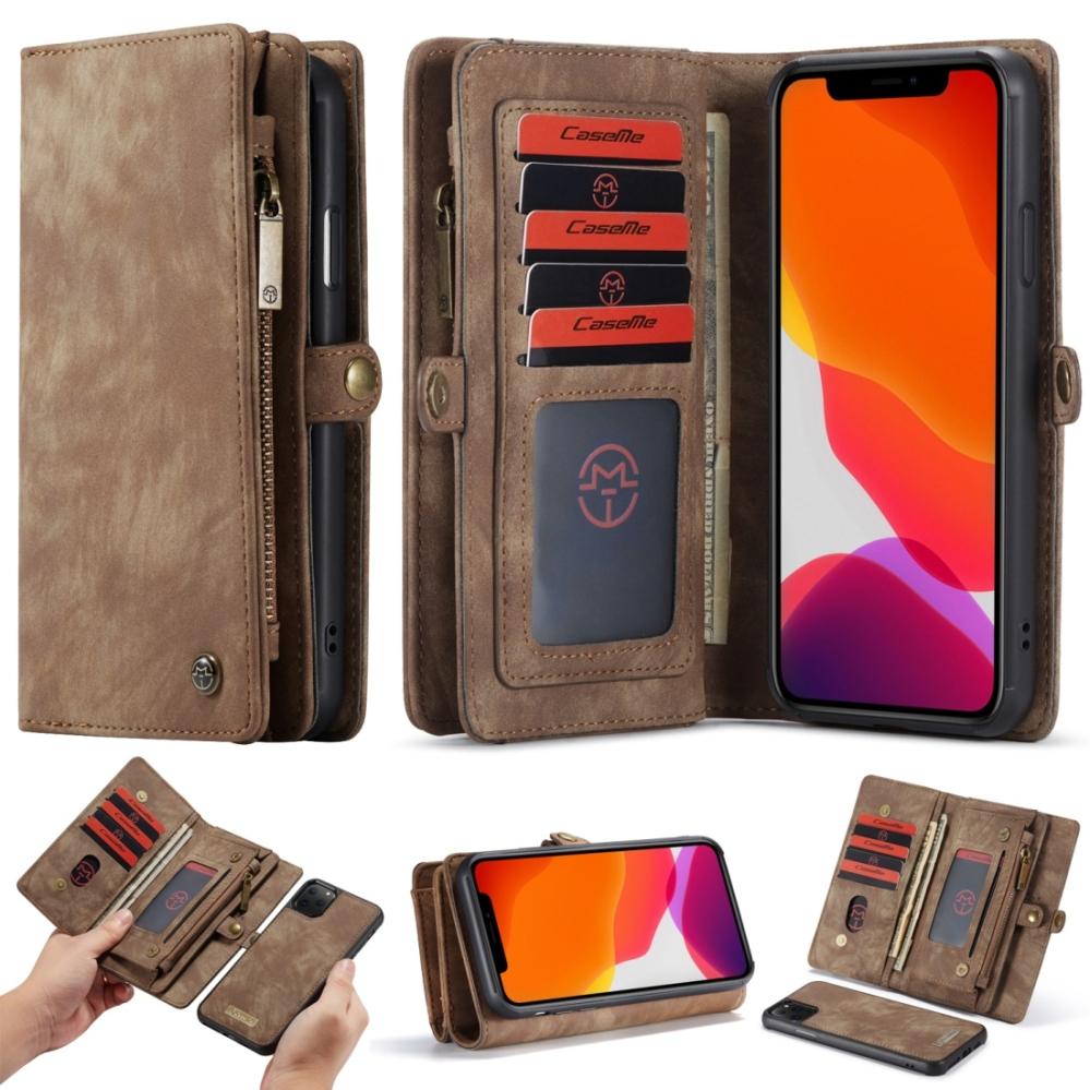 CaseMe Plånboksfodral med magnetskal för iPhone 11 Pro Max